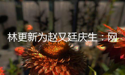 廷庆新为献的林更都是网上我贡原来赵又丑照生